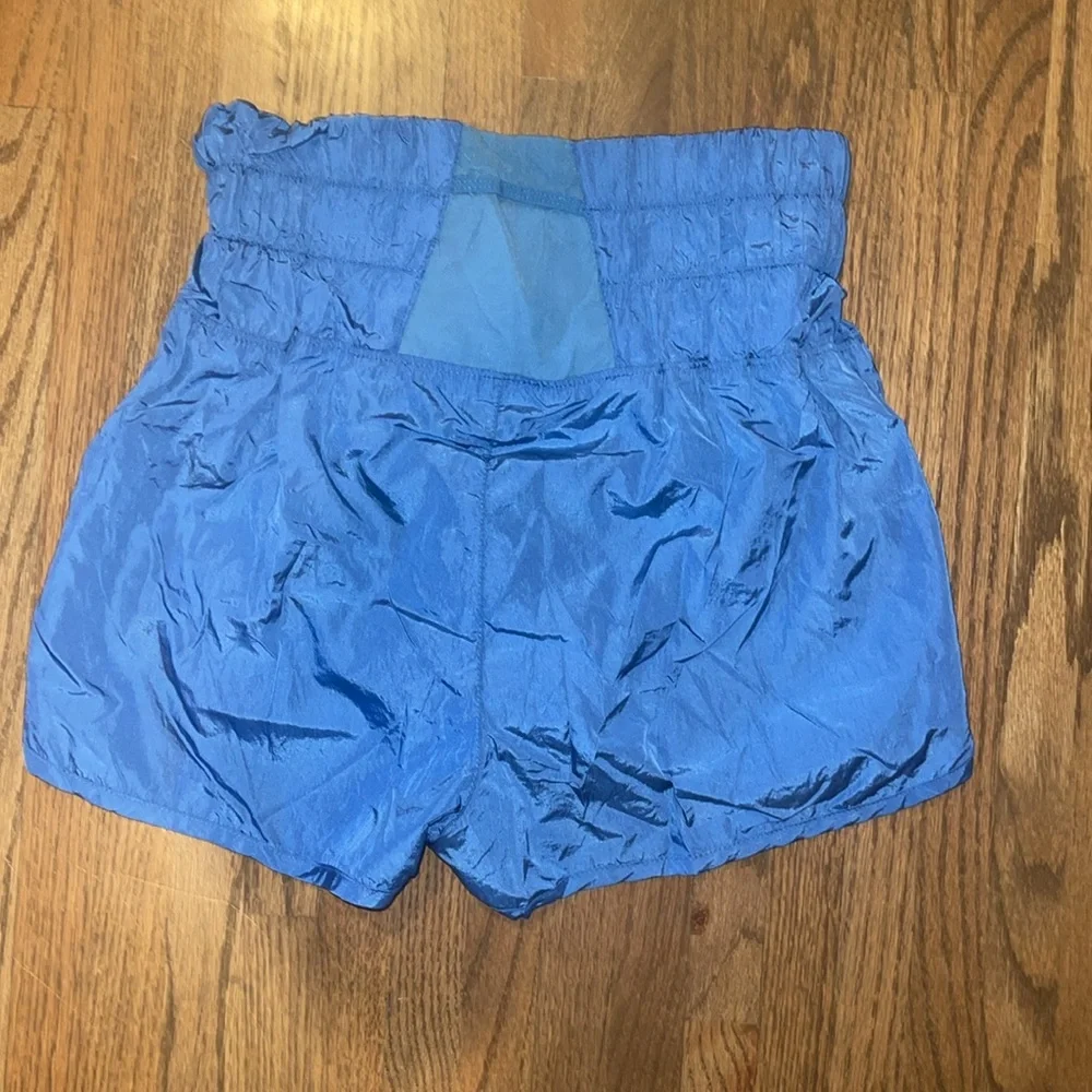 Medium blue Free People Movement shorts - Picture 2 of 4